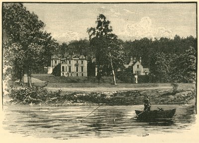 Abbotsford, fra elven, 1898. av Unbekannt