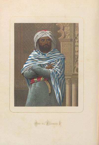 Abd al-Rahman I. From: Hombres y mujeres celebres de todos los tiempos by Juan Landa, 1875-1877.    1139715   no       norwegian Successfully Translated  Original: En bondepige Translat: En bondepige 1271340 no norwegian Successfully Translated Original: V av Unbekannt