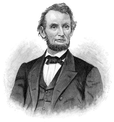 Abraham Lincoln, 16. president i USA, 1900 av Unbekannt