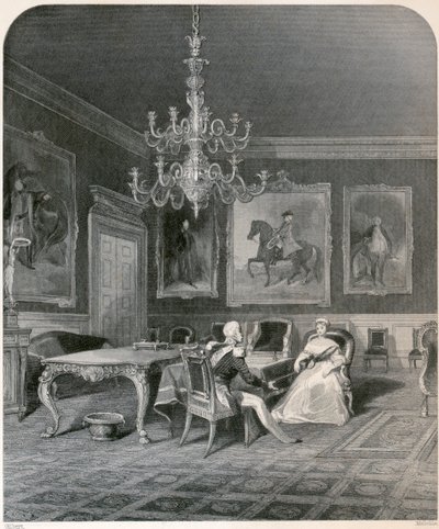 Tiltredelse av dronning Victoria, 1837 av Unbekannt