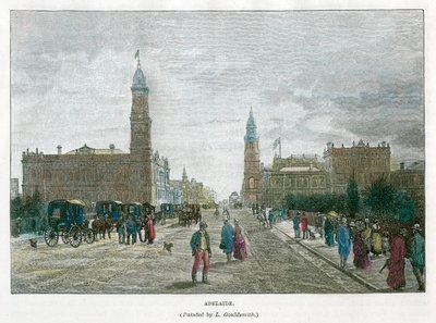 Adelaide, Sør-Australia, Australia, c1890 av Unbekannt