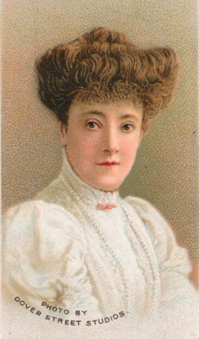 Adelina Patti 1843-1919, spanskfødt operasanger, 1911 av Unbekannt