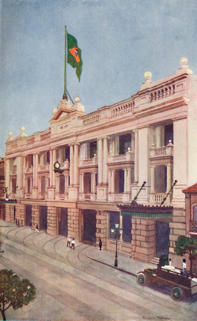Administrasjonskontorer til Rio Tramway, Light and Power Company, 1914 av Unbekannt