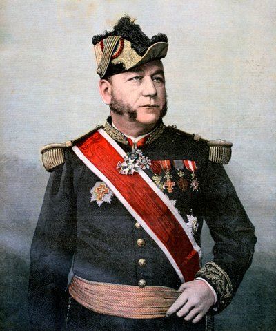 Admiral Humann, sjef for den franske marinen i Fjernøsten, 1893 av Unbekannt