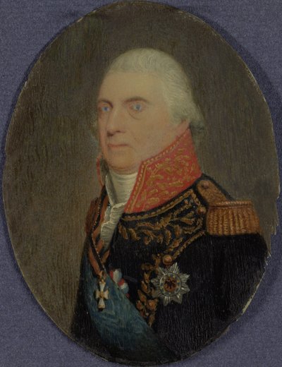 Admiral Jan Hendrik van Kinsbergen 1735-1819, greve av Dogger Bank, ca. 1810 av Unbekannt