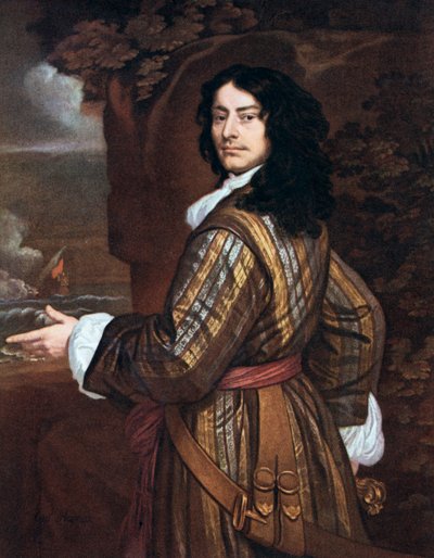 Admiral Sir John Harman, engelsk marineoffiser, 1800-tallet av Unbekannt