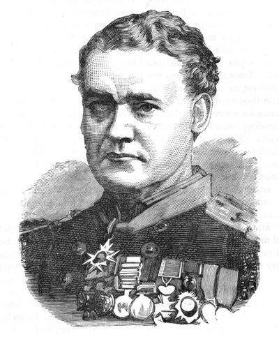 Admiral Sir W. Hewlett, c1881-85 av Unbekannt