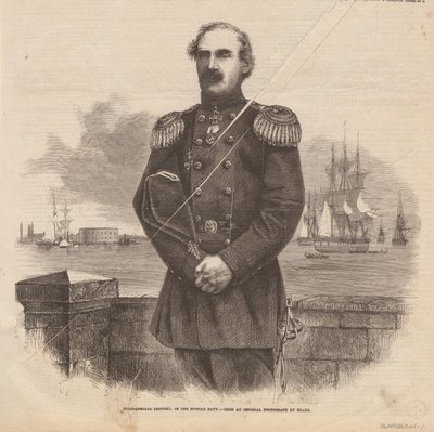 Admiral Stepan Stepanovich Lesovsky 1816-1866, 1863 av Unbekannt