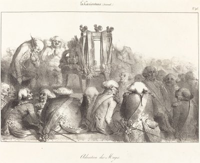 Tilbedelse av magi, 1831. av Unbekannt