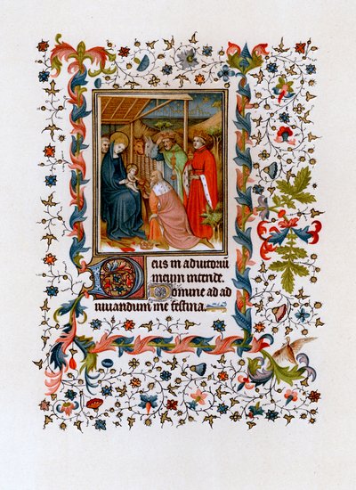 Tilbedelse av Magi, c1420 av Unbekannt