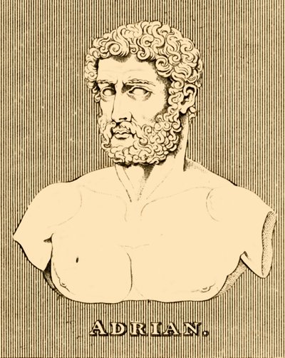 Adrian, 76–138 e.Kr., 1830. av Unbekannt