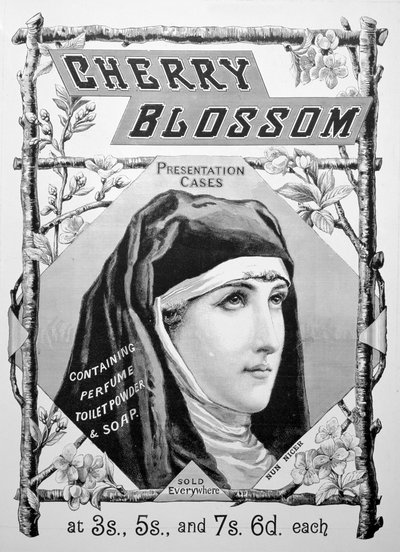 Annonse for Cherry Blossom toalettsaker, 1893 av Unbekannt