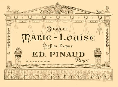 Annonse for Marie-Louise-parfyme, 1903. av Unbekannt