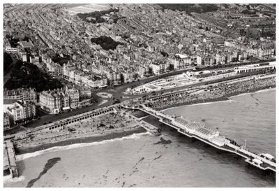 Luftfoto av Brighton, Sussex, fra en Zeppelin, 1931 1933 av Unbekannt