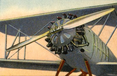 Aeron-Reed metallpropell laget av Heddernheimer Kupfer-Werk kobberverk, 1932. av Unbekannt