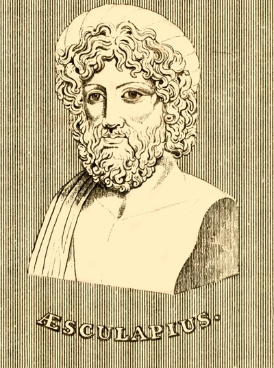 Aesculapius, 1830. av Unbekannt