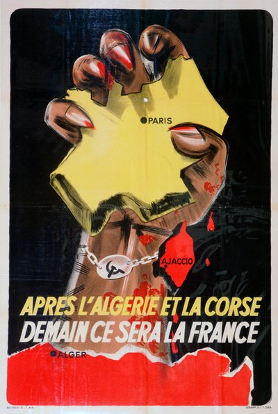Etter Algerie og Korsika, i morgen blir det Frankrike, 1943-1944 av Unbekannt