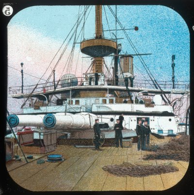 Etter Barbette -- H.M.S. Revenger, c1900. av Unbekannt