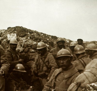 Etter angrepet, Artois, Nord-Frankrike, c1914-c1918 av Unbekannt