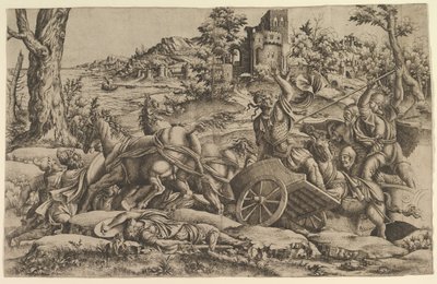 Agamemnon drepte Odios, ca. 1545. av Unbekannt