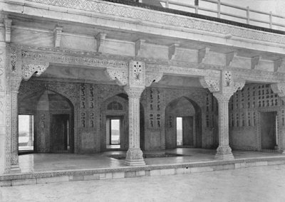 Agra. Et rom i Jasmintårnet, c1910. av Unbekannt