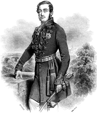 Albert 1819-1861, prinsgemal av dronning Victoria, 1844 av Unbekannt