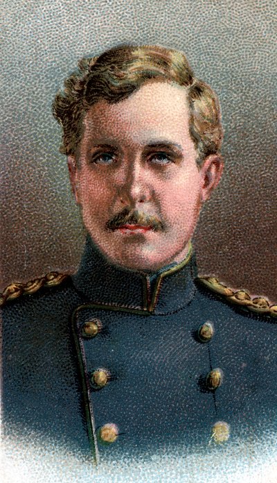 Albert I 1875-1934, kongen av belgierne fra 1909, i militæruniform, 1917 av Unbekannt