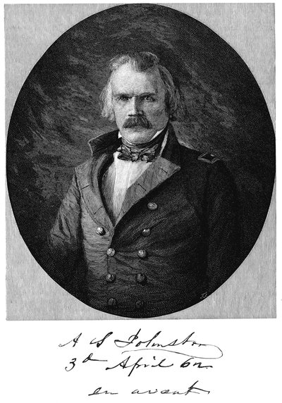 Albert Sidney Johnston , amerikansk soldat av Unbekannt