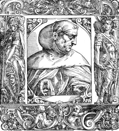 Albertus Magnus c1200-1280 tyskfødt dominikanermunk, 1500-tallet av Unbekannt