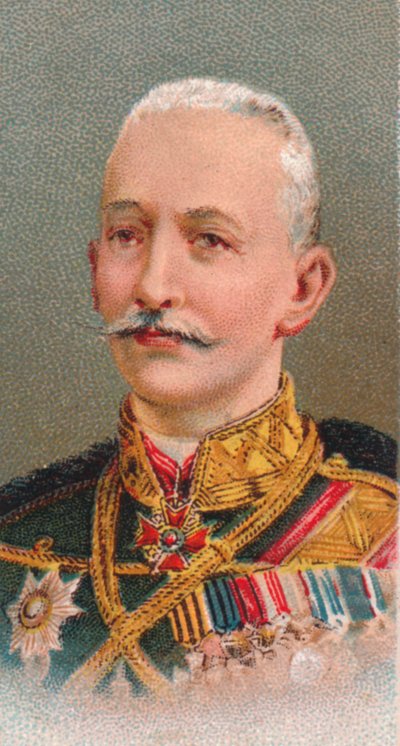 Aleksei Alekseevich Brusilov 1853-1926 russisk general, 1917 av Unbekannt