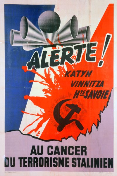 Alert!, for kreften til stalinistisk terrorisme, c1940-1953 av Unbekannt