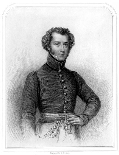 Alexander Gordon Laing, skotsk oppdagelsesreisende av Vest-Afrika, 1870 av Unbekannt
