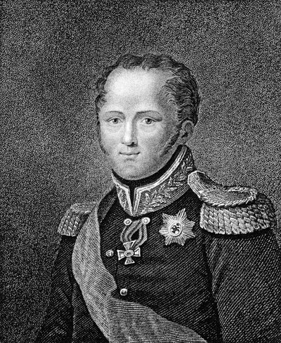 Alexander I, tsar av Russland, 1817 av Unbekannt