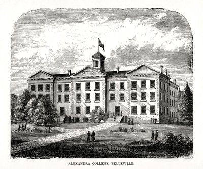 Alexandra College, Belleville, Ontario, Canada, 1800-tallet av Unbekannt