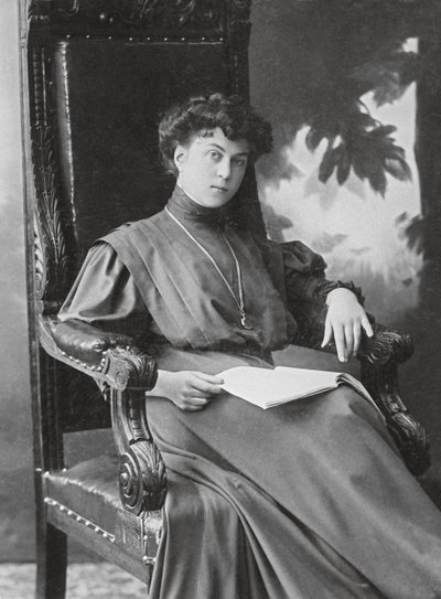 Alexandra Mikhailovna Kollontai 1872-1952, 1910-tallet av Unbekannt