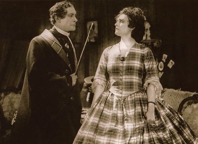 Alfred Abel og Paola Negri i "The Flame" av Unbekannt