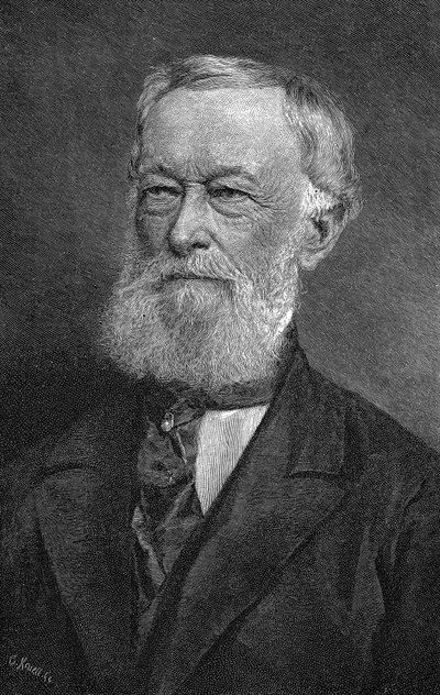 Alfred Krupp , tysk industrimann og våpenprodusent, 1886 av Unbekannt