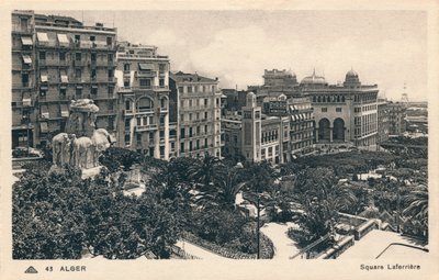 Alger - Square Laferriere, c1930 av Unbekannt