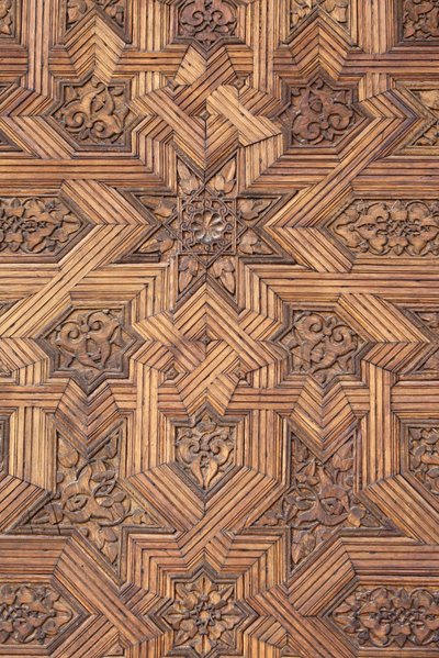 Alhambra - Dør i Nasrid Palaces Granat Espagne av Unbekannt