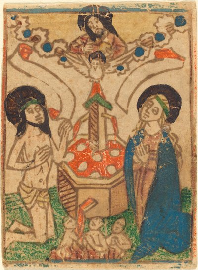 Allegori om eukaristien, ca. 14701490. av Unbekannt