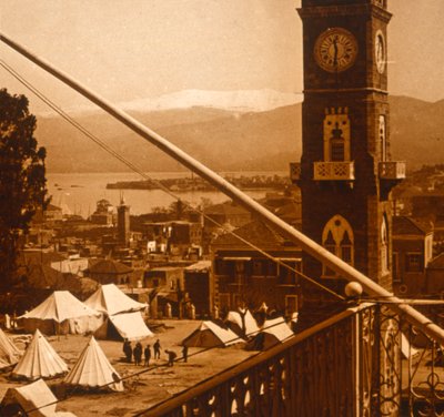 Alliert leir, Thessaloniki, Hellas, c1914-c1918 av Unbekannt