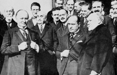 Allierte representanter på Lausanne-konferansen, 1922 av Unbekannt