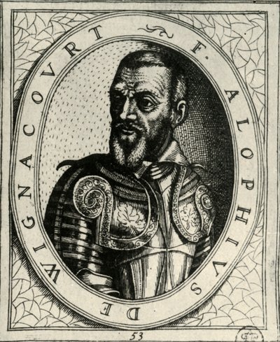 Alof de Wignacourt, tidlig på 1600-tallet, 1908. av Unbekannt