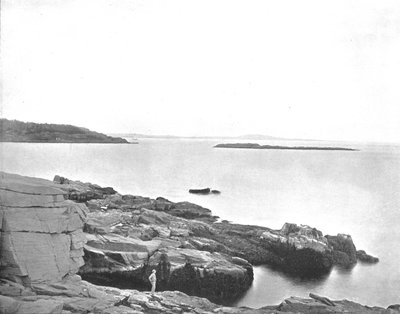 Langs kysten, Bar Harbor, Maine, USA, c1900. av Unbekannt