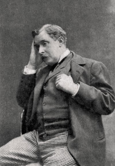Alphonse Allais , fransk forfatter og humorist, 1895 av Unbekannt