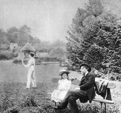 Alphonse Daudet , fransk forfatter, 1890 av Unbekannt