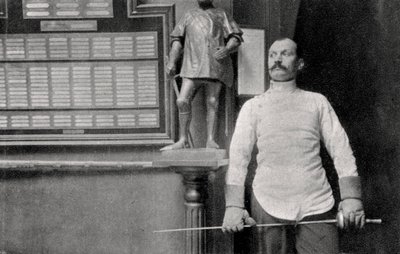 Alphonse Kirchoffer, fransk fekter, 1904 av Unbekannt