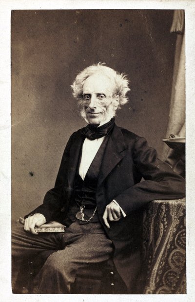 Alphonse de Brebisson , fransk botaniker, ca 1863 av Unbekannt