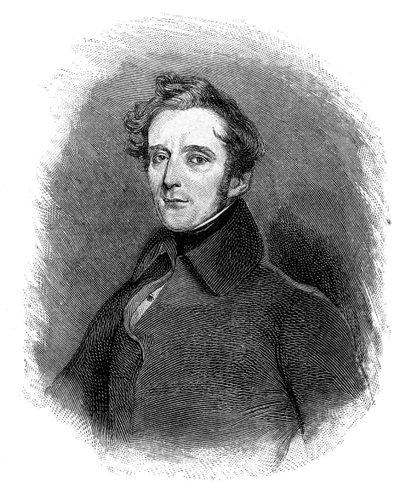 Alphonse de Lamartine 1790-1869, fransk forfatter, poet og politiker, 1900 av Unbekannt