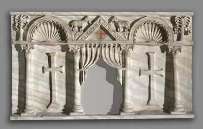 Alterfront, ca. 540-600. av Unbekannt
